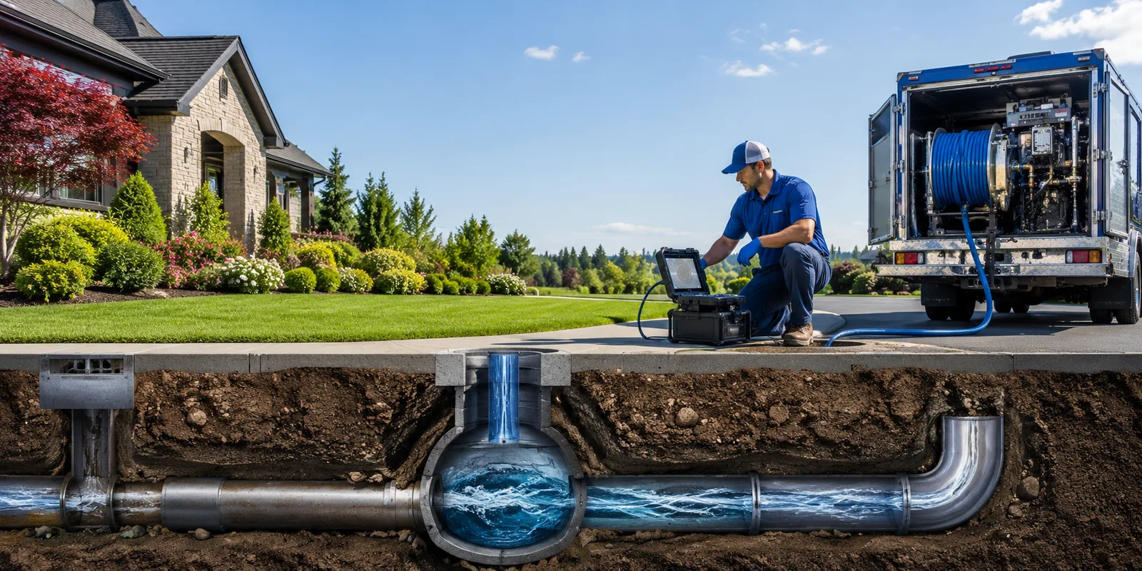 Drainage restoration information for Mount Clare, WV